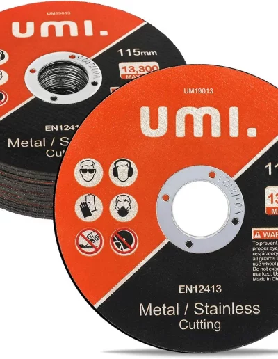 Amazon Brand – Umi Cut Off Wheels 20-Piece, Metal and Stainless Steel Cutting Discs